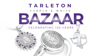 Tarleton Purple and White Bazaar: Details & Information