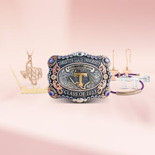 Tarleton State Jewelry Necklace | Tarleton State Belt Buckle