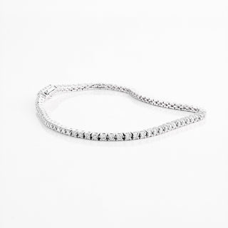 1.5 tcw lab diamond tennis bracelet | 14k white gold diamond tennis bracelet