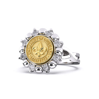 University of Louisiana at Lafayette Class Ring | ULL Class Ring | Ragin' Cajuns | 175 Unity