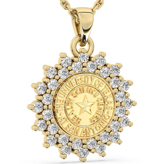 UTHSC San Antonio Necklace | 177 Success San Jose Jewelers Stone Type: Cubic Zirconia