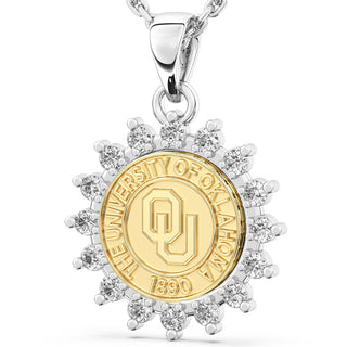 OU Necklace | 193 Cherish San Jose Jewelers Stone Type: Cubic Zirconia