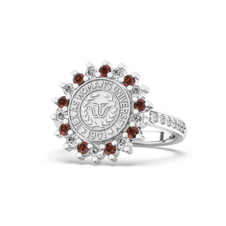 TWU Class Ring | Texas Woman's University Class Ring | TWU Graduation Ring | TWU Pioneers | 245 Prestige