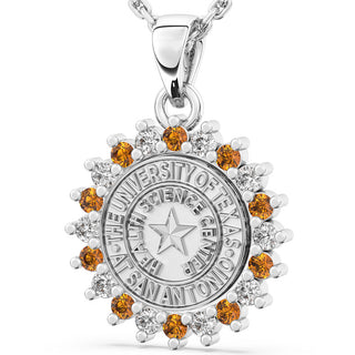 UTHSC San Antonio Necklace | 245 Prestige San Jose Jewelers Stone Type: Cubic Zirconia