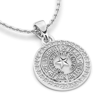 UTHSC San Antonio Necklace | 249 Eternity San Jose Jewelers Stone Type: Cubic Zirconia