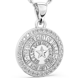 UTHSC San Antonio Necklace | 249 Eternity San Jose Jewelers Stone Type: Cubic Zirconia