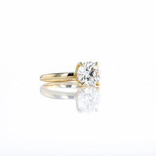 Waco Engagement Rings | Real Diamond Rings Waco TX | Women Diamond Rings Waco TX | Gold Custom Engagement Rings Waco TX | Diamond Jewelry | Gold Wedding Rings Waco | Women Wedding Rings Waco | Engagement Rings for Women | Diamond Engagement Ring | 2 Carat | Round Diamond | 14K Yellow Gold Solitaire Band