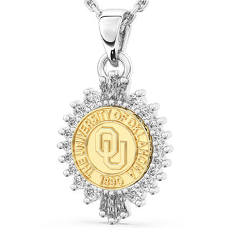 OU Necklace | 311 Honor San Jose Jewelers Stone Type: Cubic Zirconia