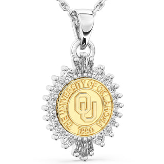 OU Necklace | 311 Honor San Jose Jewelers Stone Type: Cubic Zirconia