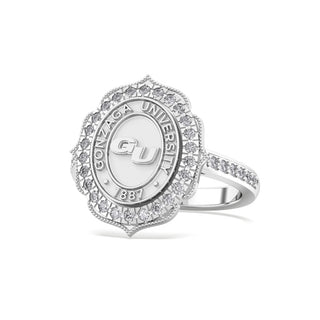 Women Gonzaga University Class Ring | Gonzaga Graduation Gifts | Gozags | Gonzaga University Bulldogs | Gonzaga University Colors | Gonzaga College Ring | 312 Grace