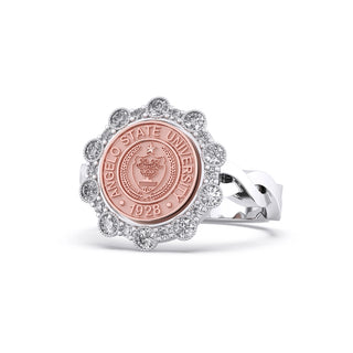 Angelo State Class Ring | Angelo State University Class Ring | ASU Class Ring | 313 Blossom