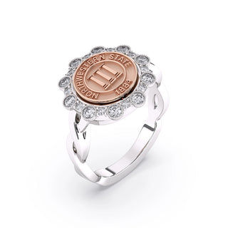 Northwestern Class Ring | Northwestern State University Class Ring | NSU Demons | 313 Blossom