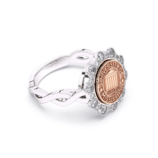 Ole Miss Class Ring | University of Mississippi Class Ring | 313 Blossom