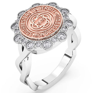 Southwestern Jewelry | Southwestern University Georgetown | Southwestern University Class Ring | Southwestern Class Ring | SW Class Ring | 313 Blossom