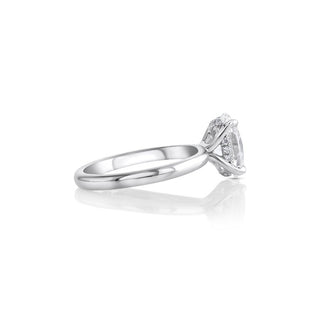 Oval 1.5 ct Lab Grown Diamond Engagement Ring