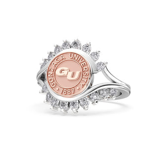 Women Gonzaga University Class Ring | Gonzaga Graduation Gifts | Gozags | Gonzaga University Bulldogs | Gonzaga University Colors | Gonzaga College Ring | 71 Fierce