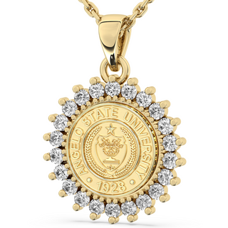 Angelo State Necklace | 123 Tradition University Collection Pendant San Jose Jewelers Necklaces