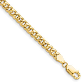 10k yellow gold miami cuban link chian 4.5mm