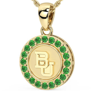 Baylor Belle Necklace | Baylor Bear Belle Necklace | Yellow Gold