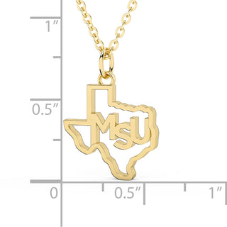 Midwestern State Necklace | Stainless Steel