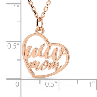 UIW Mom Necklace | University of Incarnate Word | Stainless Steel