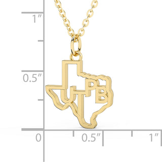 UT Permian Basin Necklace | Stainless Steel