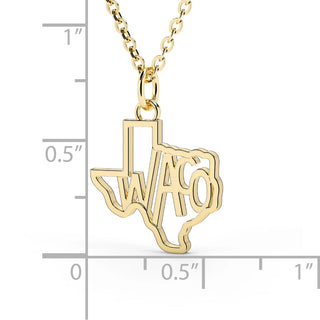 Waco Texas Necklace | Stainless Steel