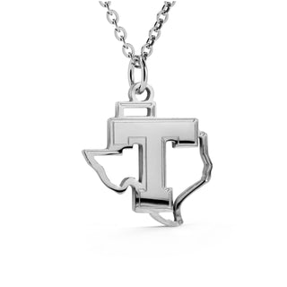 Silver Tarleton State Necklace | Tarleton T Pendant