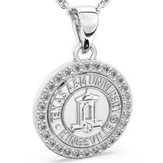 Texas A&M Kingsville Necklace | TAMUK Pendant | 249 Eternity