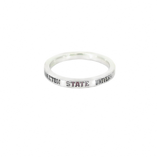 tarleton class ring stack white gold sterling silver tsu