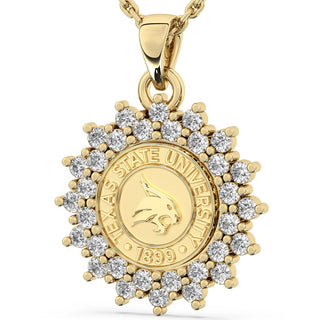 177 Success Texas State Necklace | University Collection | TXST Pendant