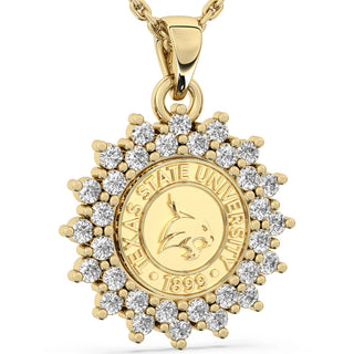 177 Success Texas State Necklace | University Collection | TXST Pendant