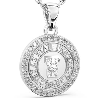 Texas State University Pendant | Texas State Necklace | 249 Eternity