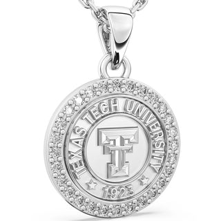 Texas Tech University Pendant | Texas Tech Necklace | 249 Eternity