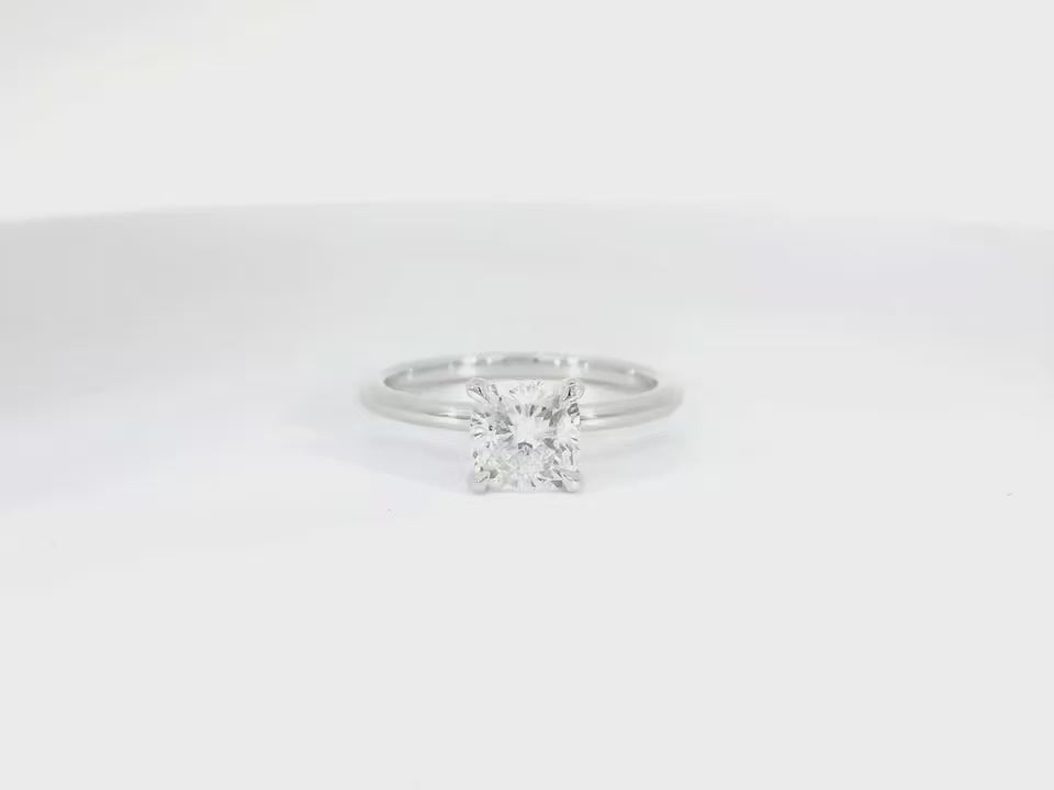 Cushion Diamond Engagement Ring | San Jose Jewelers | Waco Tx Engagement Rigns