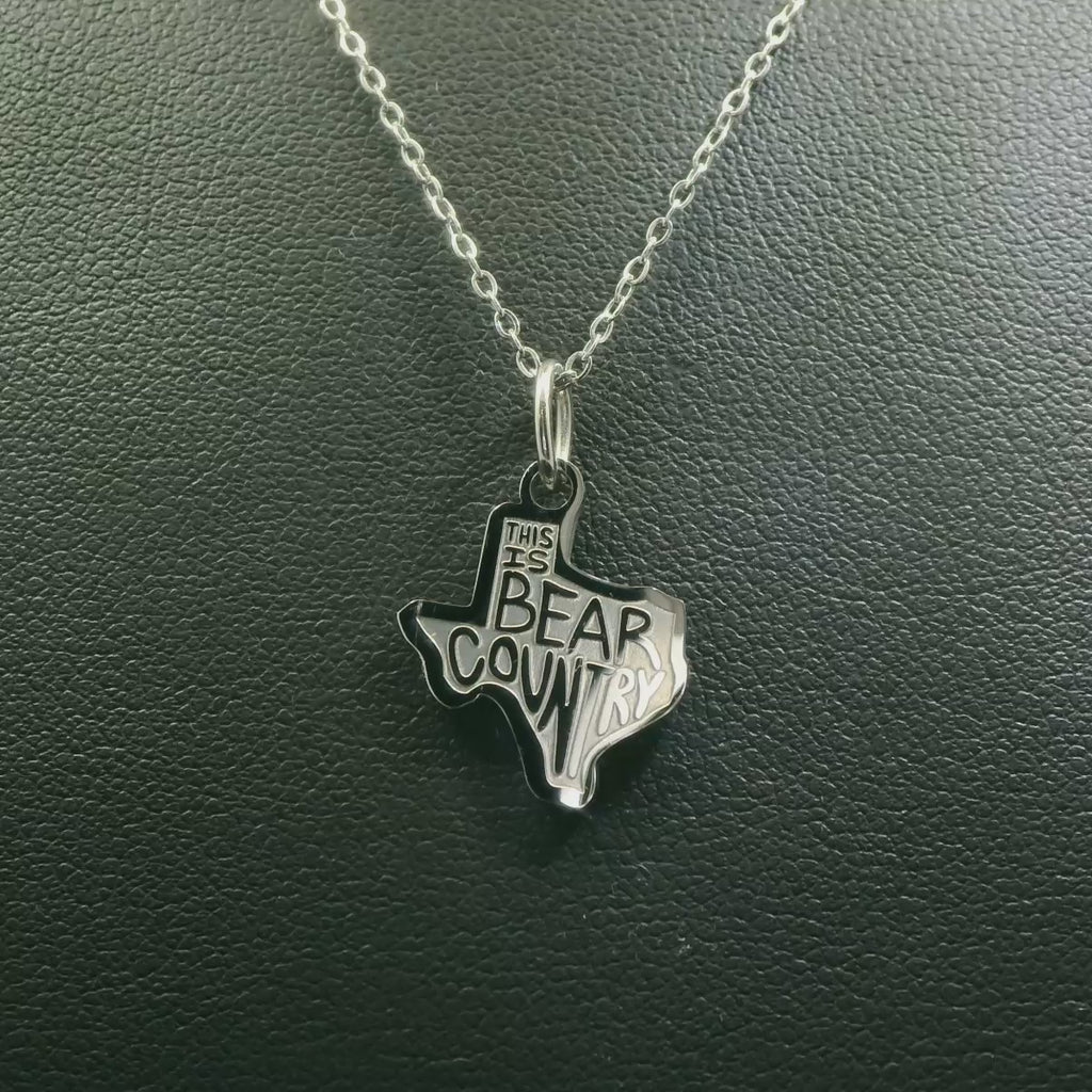 Baylor This Is Bear Country Necklace | Baylor Football | Baylor University