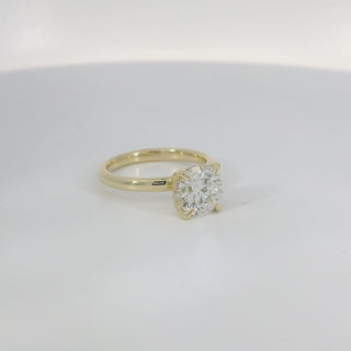 Waco Engagement Rings | Real Diamond Rings Waco TX | Women Diamond Rings Waco TX | Gold Custom Engagement Rings Waco TX | Diamond Jewelry | Gold Wedding Rings Waco | Women Wedding Rings Waco | Engagement Rings for Women | Diamond Engagement Ring | 2 Carat | Round Diamond | 14K Yellow Gold Solitaire Band