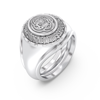 Southwestern University Ring | The Captain Traditional Class Ring | SWU | 10K White Gold